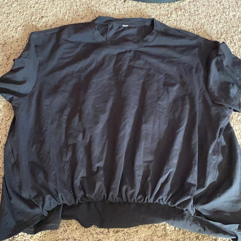 LA all yours school front tee black